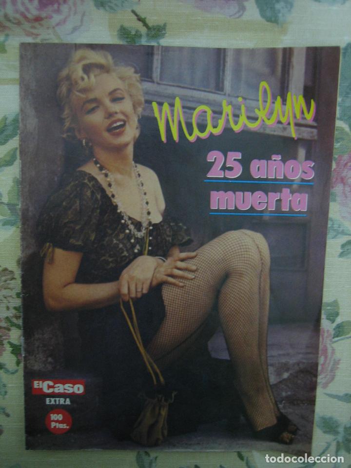 Journals: Revista Caso . Extra 25 a&ntilde;os muerta Marilyn Monrroe