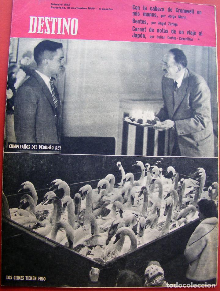 Journals: REVISTA DESTINO N&ordm; 1163 , 21 NOVIEMBRE DE 1959