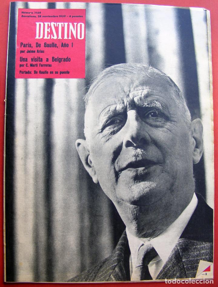 Journals: REVISTA DESTINNO N&ordm; 1164,  28 NOVIEMBRE DE 1959