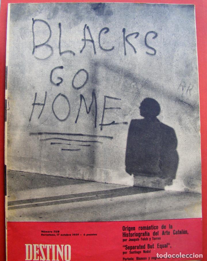 Journals: REVISTA DESTINO N&ordm; 1158, 17 OCTUBRE DE 1959