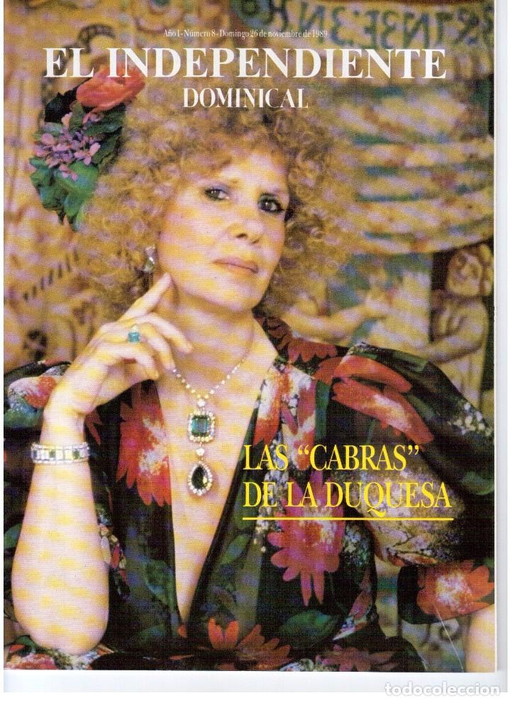 Magazines: 1989. LA DUQUESA DE ALBA. PLAYBOY. AGON&Iacute;A DE FRANCO. LA ASPIRINA. JES&Uacute;S HERMIDA.