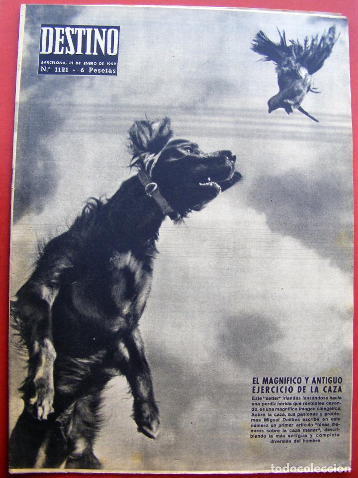 Journals: REVISTA DESTINO N&ordm; 1121 - 31 DE ENERO DE 1959
