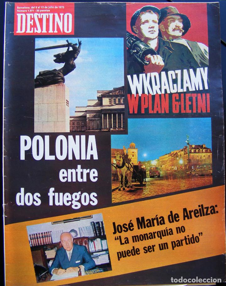 Journals: REVISTA DESTINO N&ordm; 1971 - 13 JULIO DE 1975