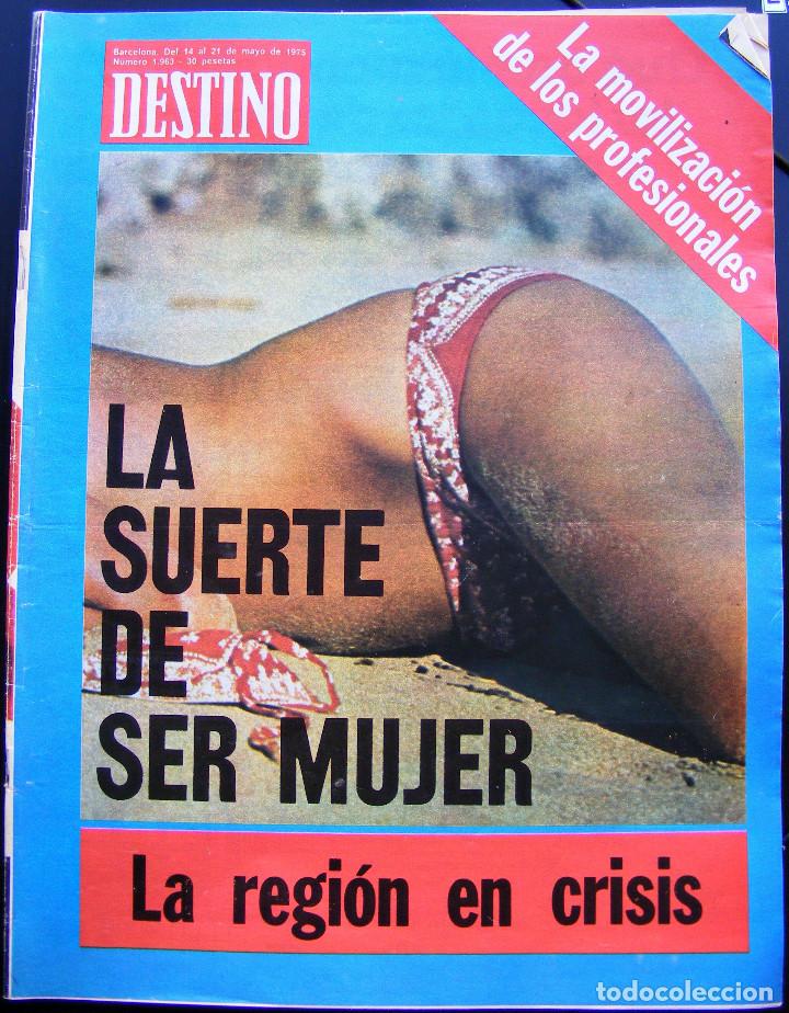 Journals: REVISTA DESTINO N&ordm; 1963 - MAYO DE 1975