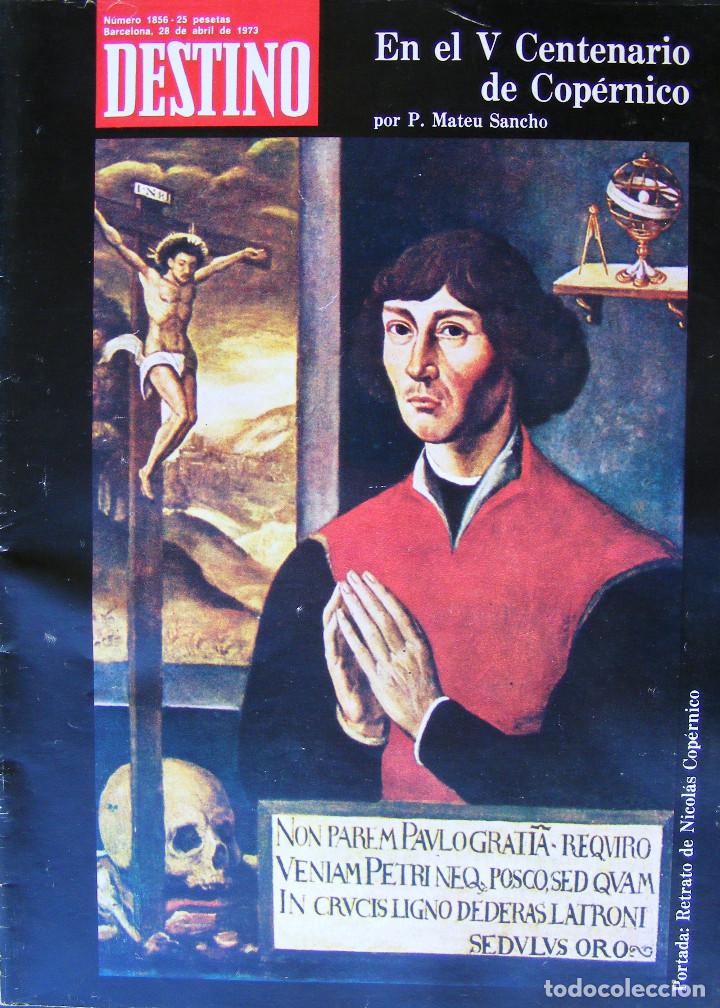 Magazines: REVISTA DESTINO N&ordm; 1856 - 28 DE ABRIL DE 1973