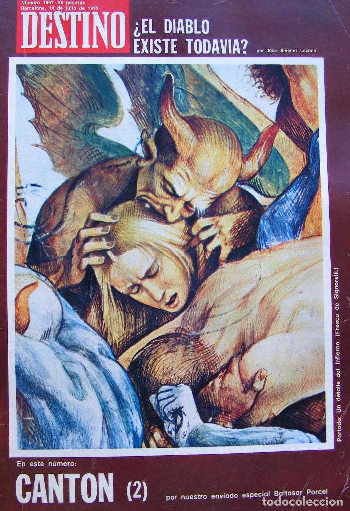 Journals: REVISTA DESTINO N&ordm; 1867 - 14 DE JUNIO DE 1973