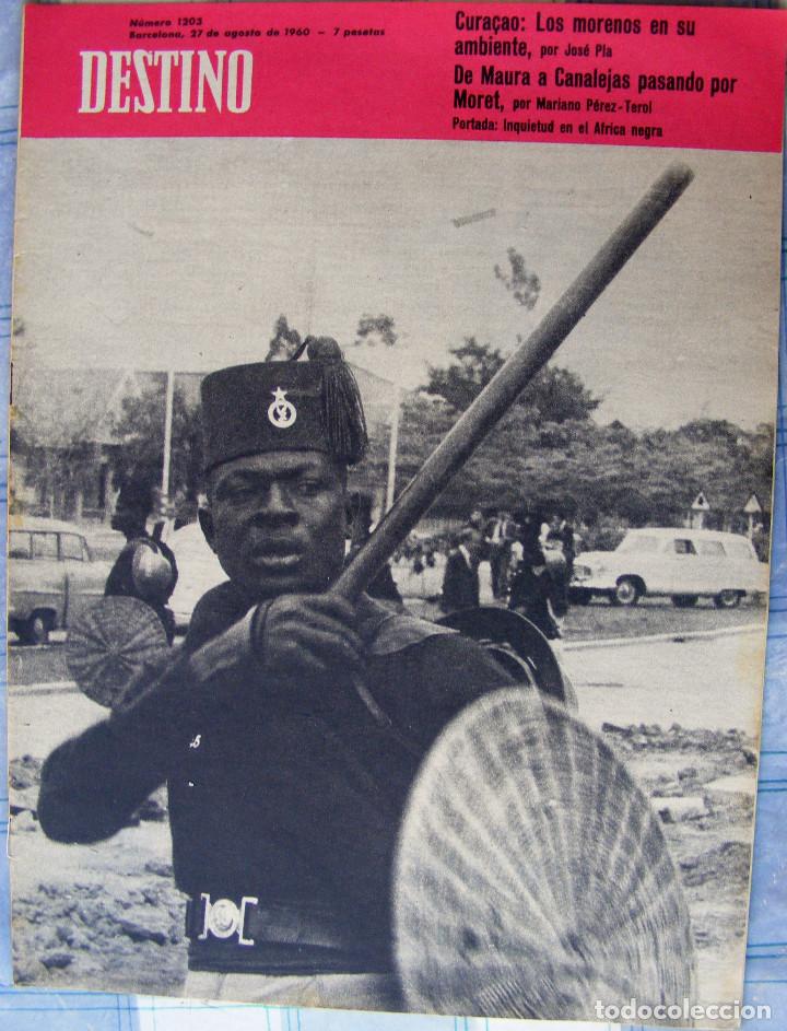 Zeitschriften: REVISTA DESTINO N&ordm; 1203 - 27 DE AGOSTO DE 1960