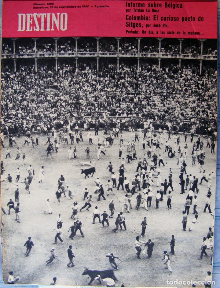 Zeitschriften: REVISTA DESTINO N&ordm; 1205 - 10 DE SETIEMBRE DE 1960