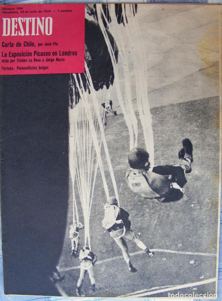 Journals: REVISTA DESTINO N&ordm; 1198 23 DE JULIO DE 1960