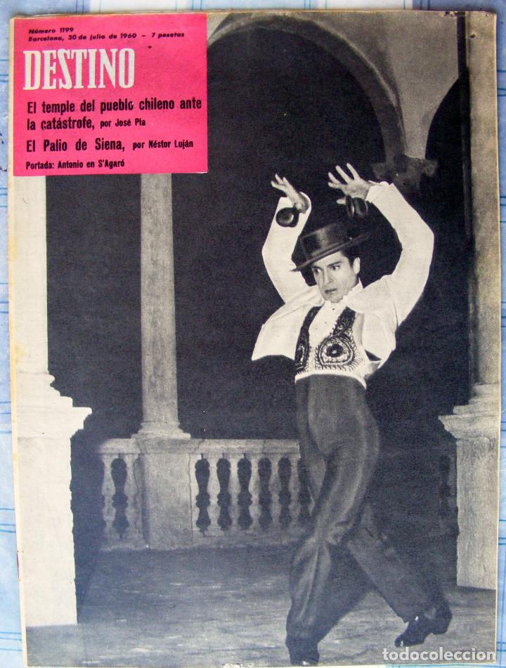 Journals: REVISTA DESTINO N&ordm; 1199 - 30 DE JULIO DE 1960