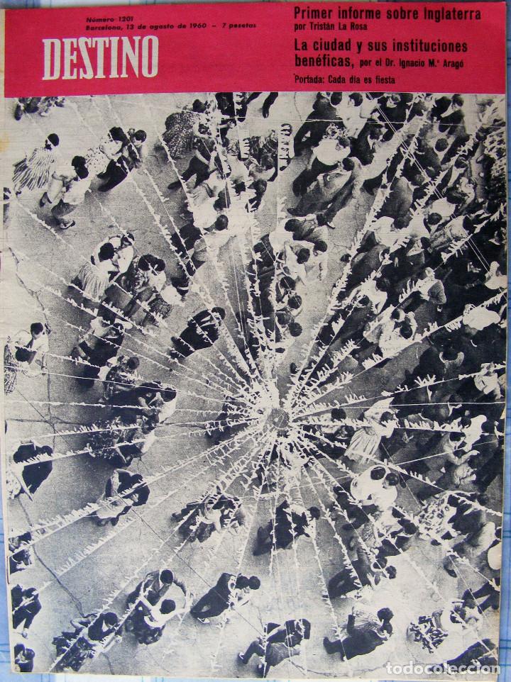 Journals: REVISTA DESTINO N&ordm; 1201 13 DE AGOSTO DE 1960