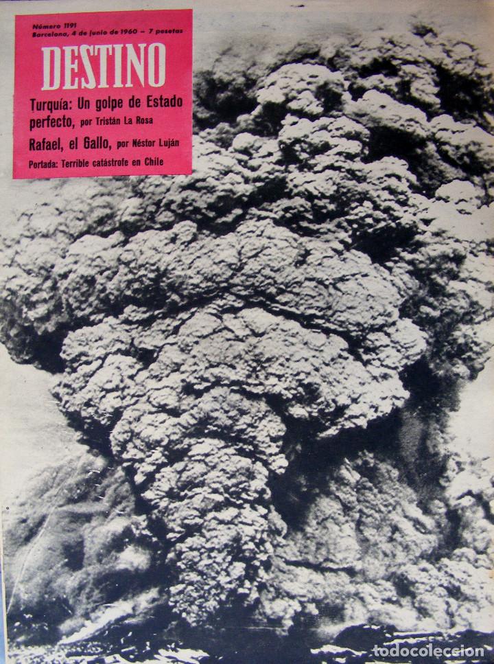 Zeitschriften: REVISTA DESTINO N&ordm; 1191- 4 DE JUNIO 1960