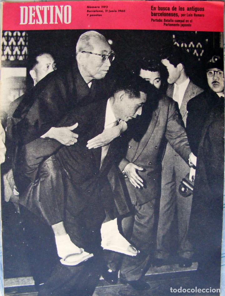 Journals: REVISTA DESTINO N&ordm; 1192 11 DE JUNIO DE 1960