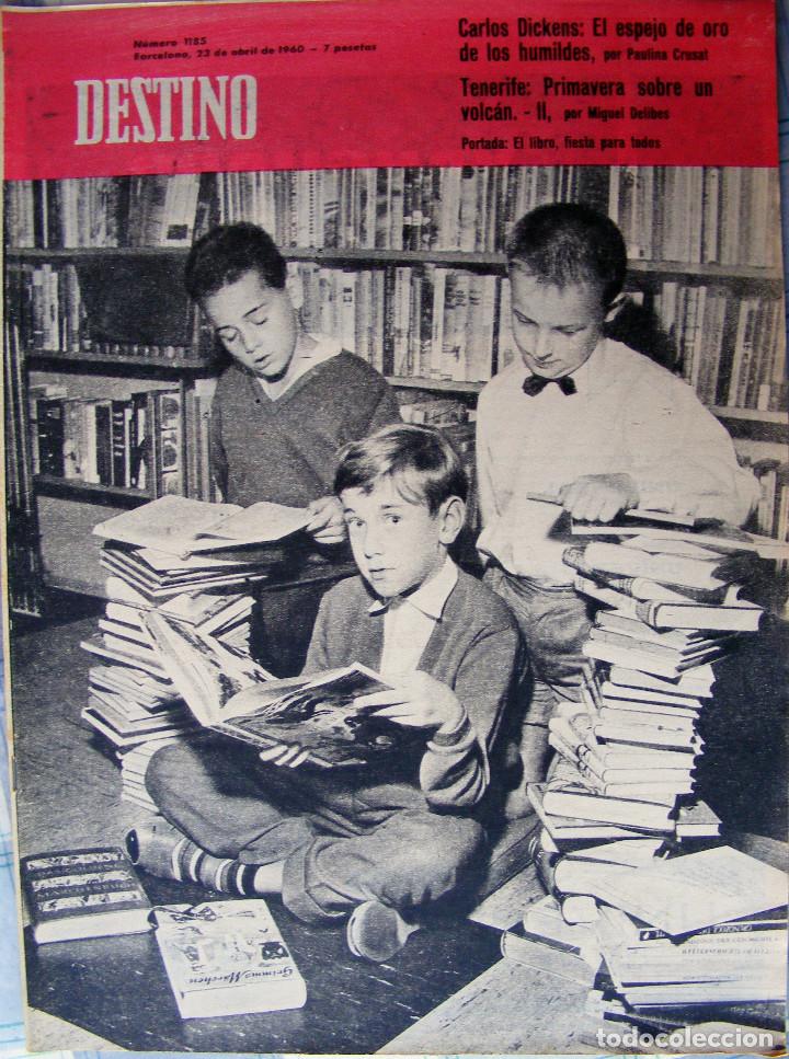 Zeitschriften: REVISTA DESTINO N&ordm; 1185 - 23 DE ABRIL DE 1960