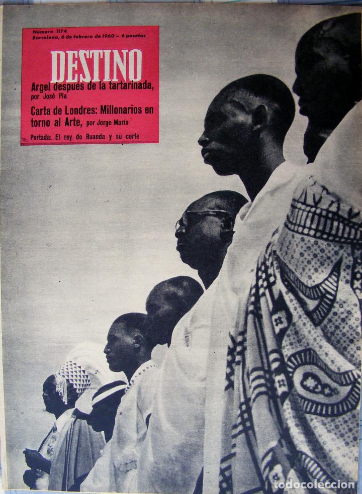Zeitschriften: REVISTA DESTINO N&ordm; 1174 - 6 DE FEBRERO DE 1960