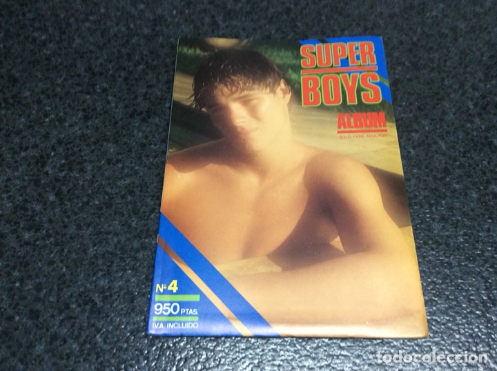 Revistas: SUPER BOYS ALBUM N&ordm; 4 REVISTA GAY A&Ntilde;OS 90