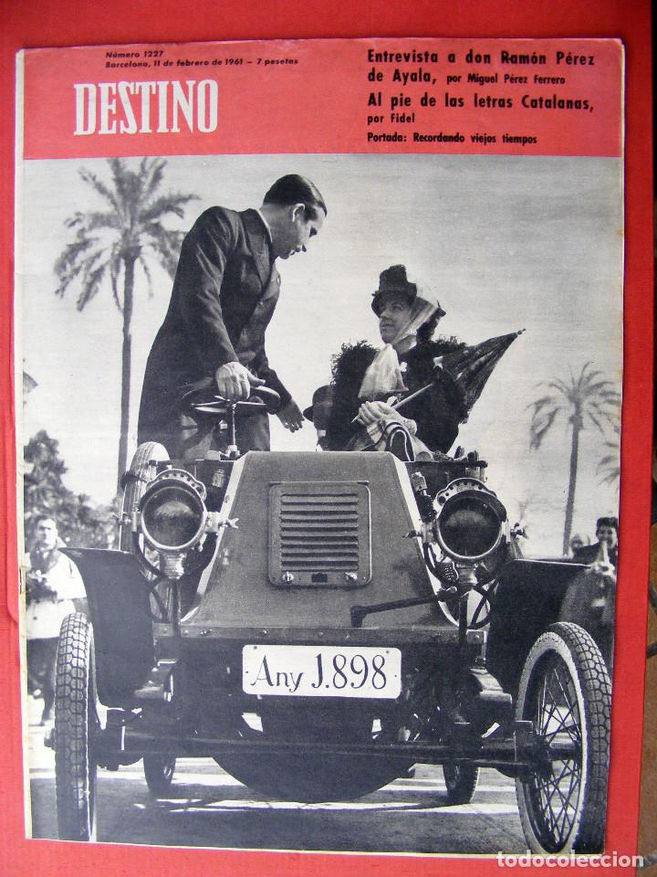 Zeitschriften: REVISTA DESTINO N&ordm; 1227 - 11 FEBRERO DE 1961