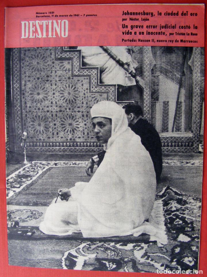 Zeitschriften: REVISTA DESTINO N&ordm; 1231- 11 DE MARZO DE 1961