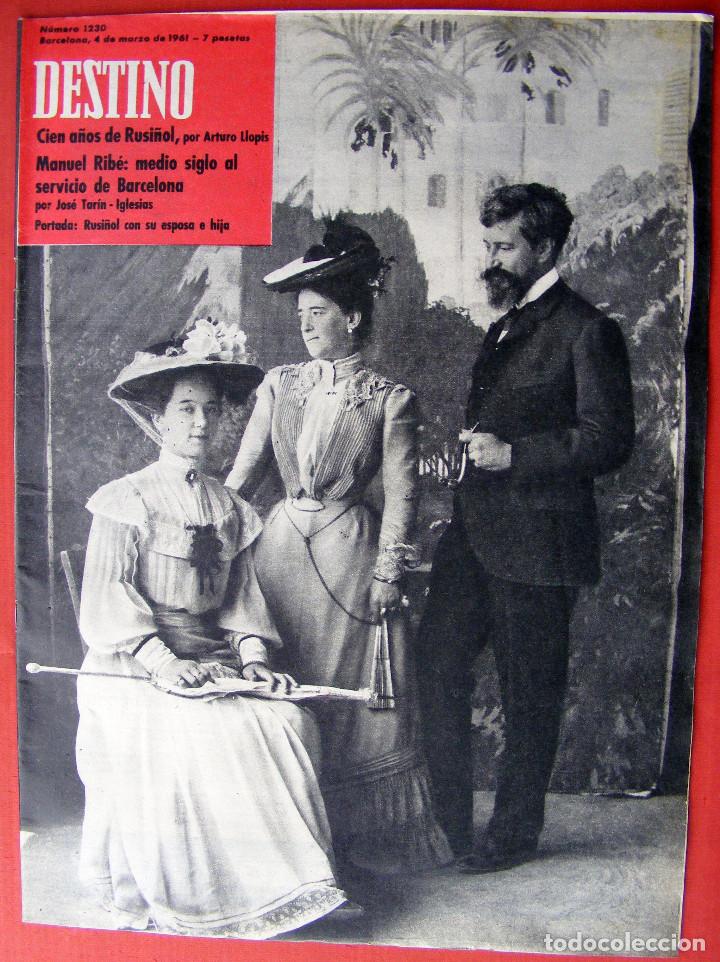 Zeitschriften: REVISTA DESTINO N&ordm; 1230 - 4 DE MARZO DE 1961
