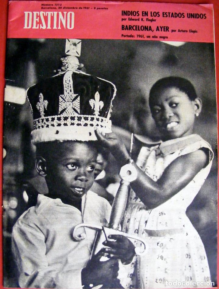 Zeitschriften: REVISTA DESTINO N&ordm; 1273 - 30 DE DICIEMBRE DE 1961
