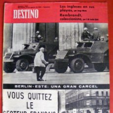 Revistas: REVISTA DESTINO Nº 1254 - 19 DE AGOSTO DE 1961