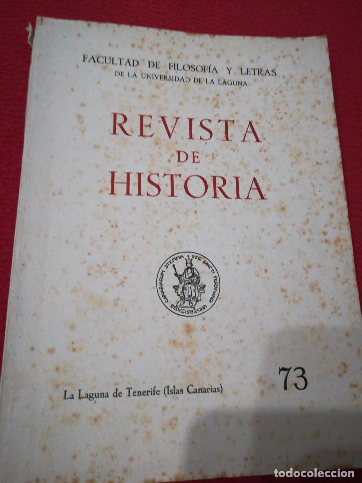 Revistas: Revista de Historia.Tenerife