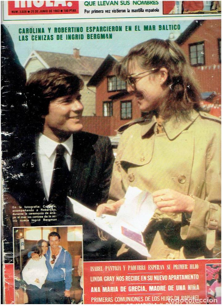 Journals: REVISTA &iexcl; HOLA ! N&ordm; 2026 JUNI DE 1983 le falta poster