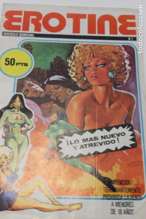 Zeitschriften: REVISTA EROTINE, N&ordm; 1, EDITA MUNDIS, ADULTOS. 1978