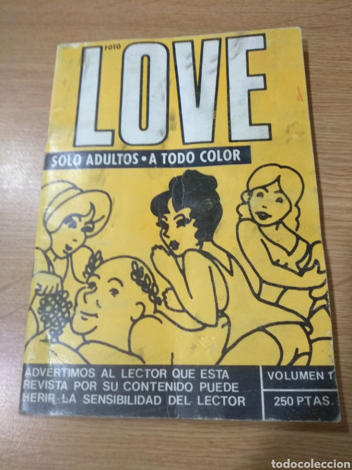 Zeitschriften: Libro (para adultos) Foto Love volumen 1 a&ntilde;os 80