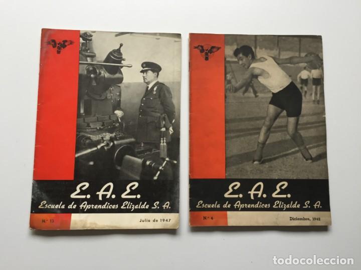 Zeitschriften: ESCUELA DE APRENDICES ELIZALDE S.A., 2 revistas Julio 1947 y Diciembre 1942