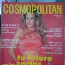 Revistas: COSMOPOLITAN - AGOSTO 1992 -CON SHARON STONE Y MICHAEL DOUGLAS DESCUBREN SU INSTINTO BASICO. Lote 150743242