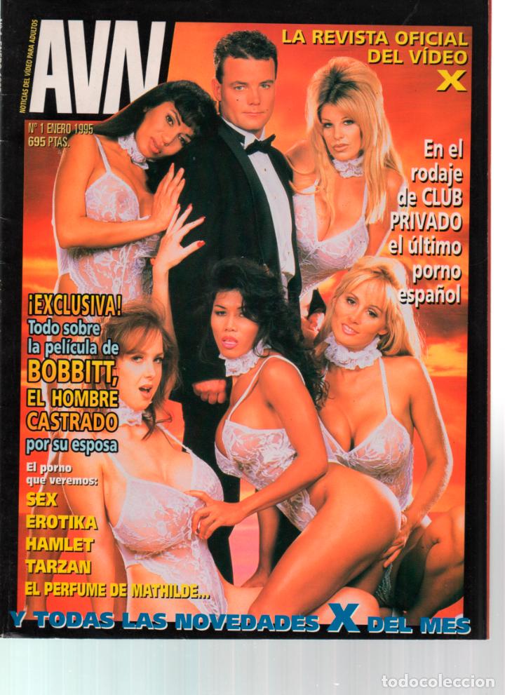 Revistas: AVN N&ordm; 1 LA REVISTA OFICIAL DEL VIDEO X SOLO ADULTOS PORN CONTENT