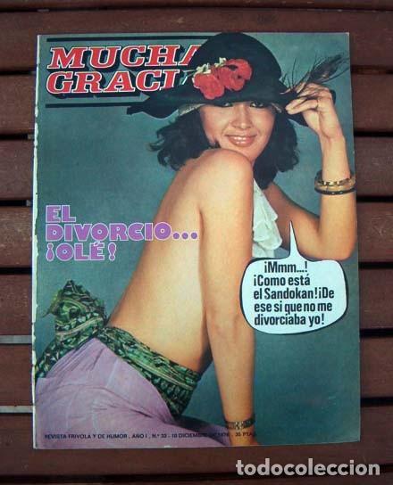 Journals: Revista MUCHAS GRACIAS / LILLI CARATI, HUMOR, COMICS, TELEVISION, DESTAPE