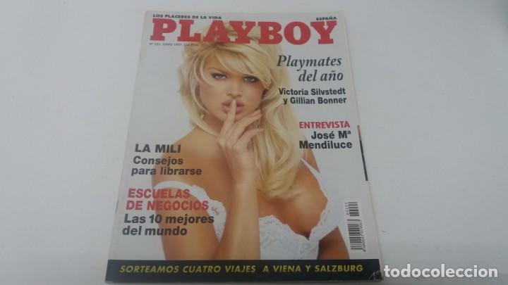 Journals: Revista PLAYBOY play boy a&ntilde;o 1997 N&deg; 222 la mili con p&oacute;ster Lynn Thomas