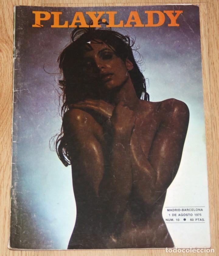 Zeitschriften: PLAY-LADY #10 1975 Angela Molina Veruschka Marilu Tolo spain men's magazine revista erotica playlady