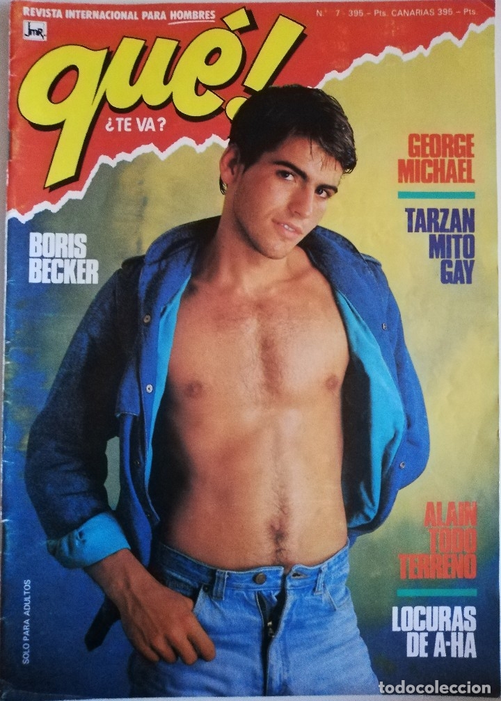 All Vintage Tarzan Porn - Revista que! te va? nÂº 7 george michael boris b - Sold ...