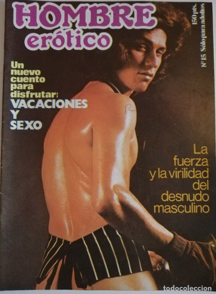 Gay Vintage Porn Magazine Covers - Revista hombre erotico nÂº 15 tom of finland gay - Sold ...