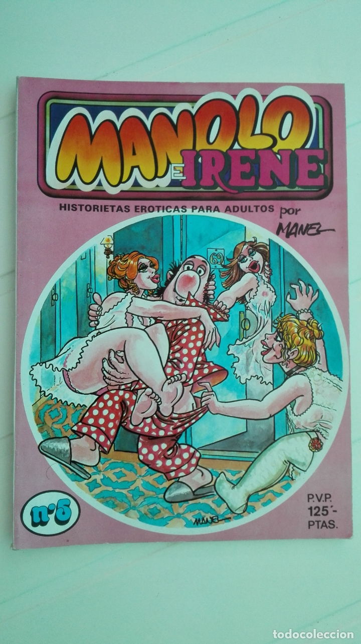 Magazines: MANOLO SHOW, N&deg; 5, POR MANEL, A&Ntilde;O 1980