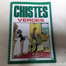 Revistas: REVISTA DE CHISTES VERDES, DEL AÑO 1987. Lote 176223630