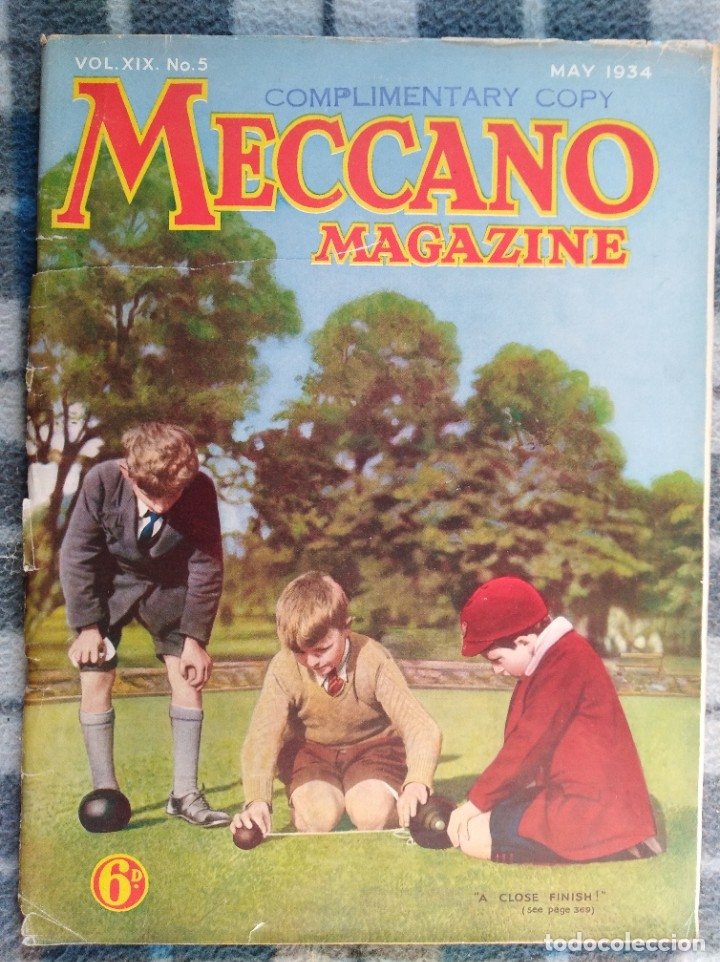 revista meccano magazine 1934 - francia (00) - Compra venta en todocoleccion