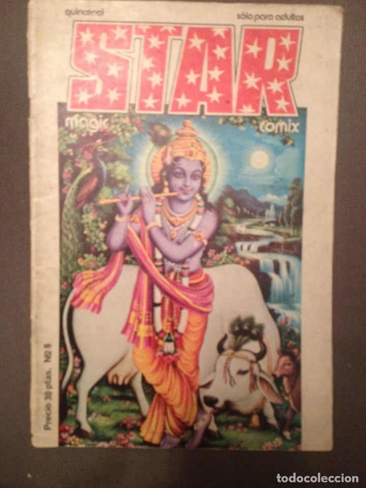 Journals: STAR 8 COMIC UNDERGROUND, NAZARIO, MIRALBELL, CLAUDI MONTA&Ntilde;A, LA INDIA