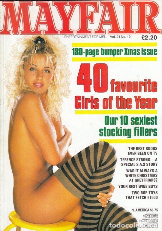 Zeitschriften: REVISTA MAYFAIR VOLUMEN 24 N&ordm; 12. (EROTICA). 180 PAGE BUN0PER XMAS ISSUE.40 FAVOURITE GIRLS OF YEAR.