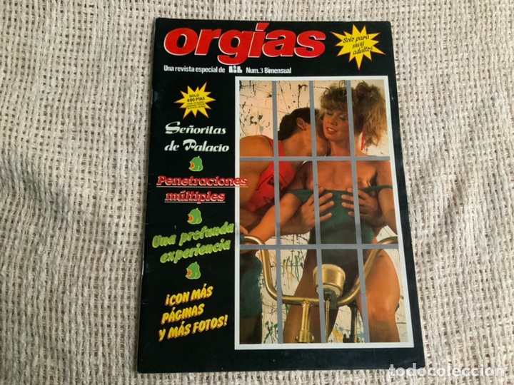 Zeitschriften: ORGIAS N&ordm; 3 , UNA REVISTA ESPECIAL DE LIB ( REVISTA EROTICA DE LOS 90 )
