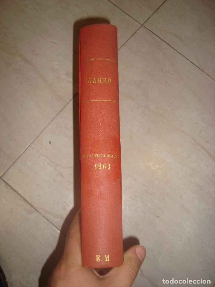 Revistas: tomo de revistas encuadernadas garbo , a&ntilde;o 1963 octubre-diciembre