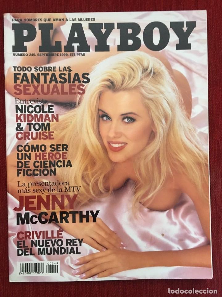 Journals: REVISTA PLAYBOY # 249 SEPTIEMBRE 1999 JENNY MCCARTHY CARRIE STEVENS JENNIFER ROVERO INCLUYE POSTER