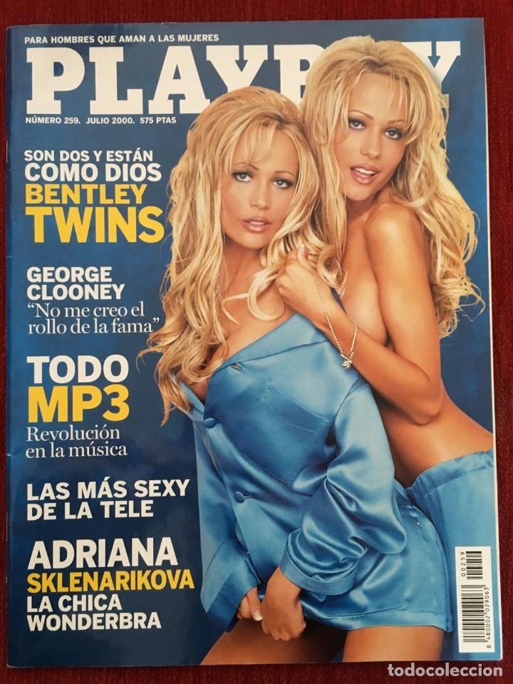 Zeitschriften: REVISTA PLAYBOY #259 JulIO 2000 Bentley Twins Adriana Sklenarikova