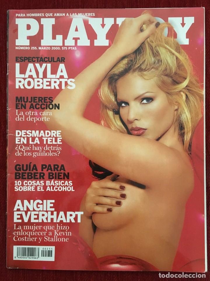 Zeitschriften: REVISTA PLAYBOY # 255 MarZO 2000 Layla Roberts Angie Everhart