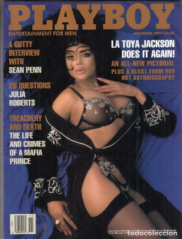 Revistas: REVISTA PLAYBOY ENTERTAIMENT FOR MEN NOVEMBER A&Ntilde;O 1991. (EROTICA). LA TOYO JAXKSON. JULIA ROBERETS.