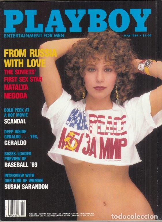 Revistas: REVISTA PLAYBOY ENTERTAINMERT FOR MEN MAYO A&Ntilde;O 1989. (EROTICA).FROM RUSSIA WITH LOVE.SUSAN SARANDON.