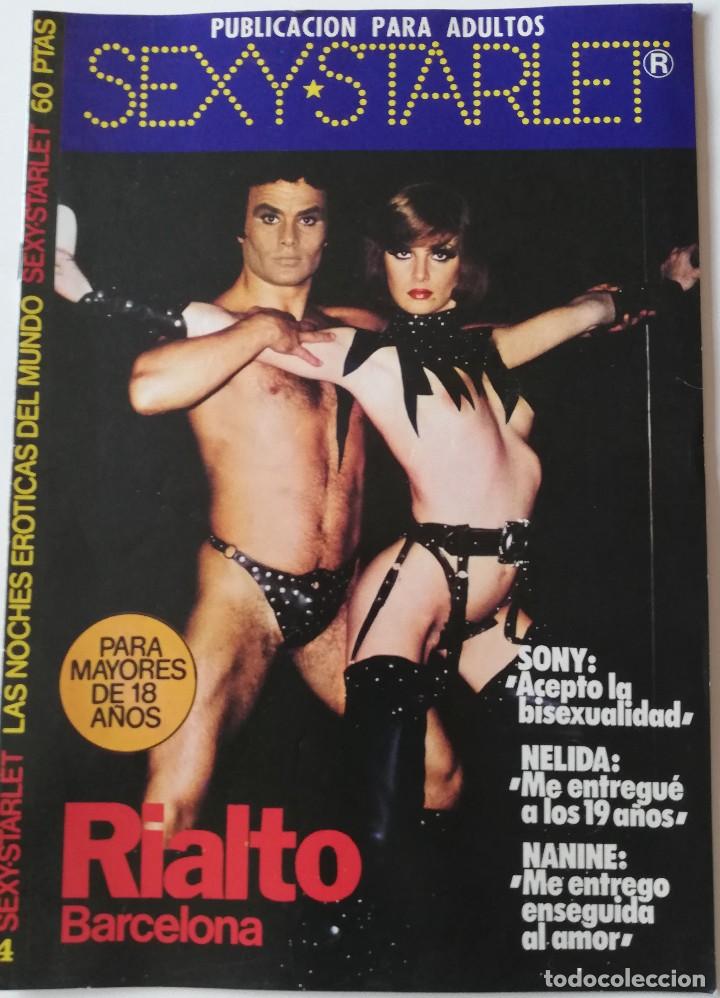 Journals: Revista Sexy Starlet n&ordm; 4 Rialto Barcelona Sony Neleida Nanine Show Travesi Cabaret Vedette
